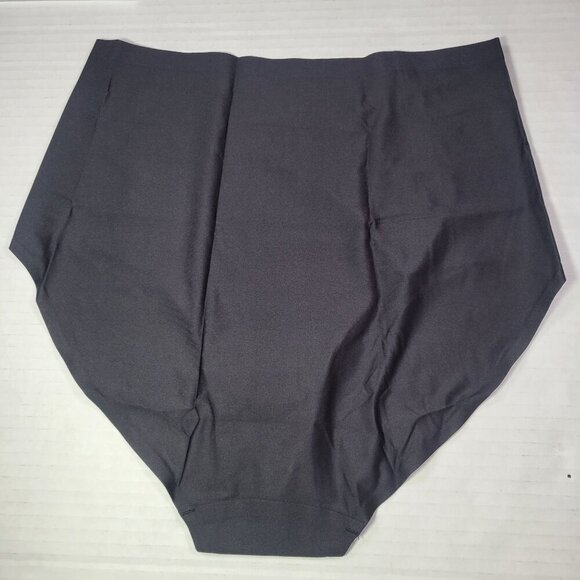 Truekind Black Seamless Stretch Mid Waist Shaping Brief #51422 Size 16 -24 - Picture 2 of 3